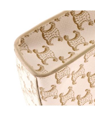 Mini Vertical Cabas Tote Triomphe Coated Canvas