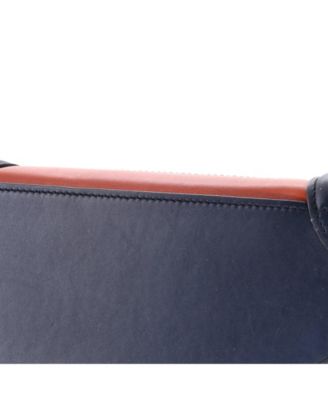 Nano Tricolor Luggage Bag Leather