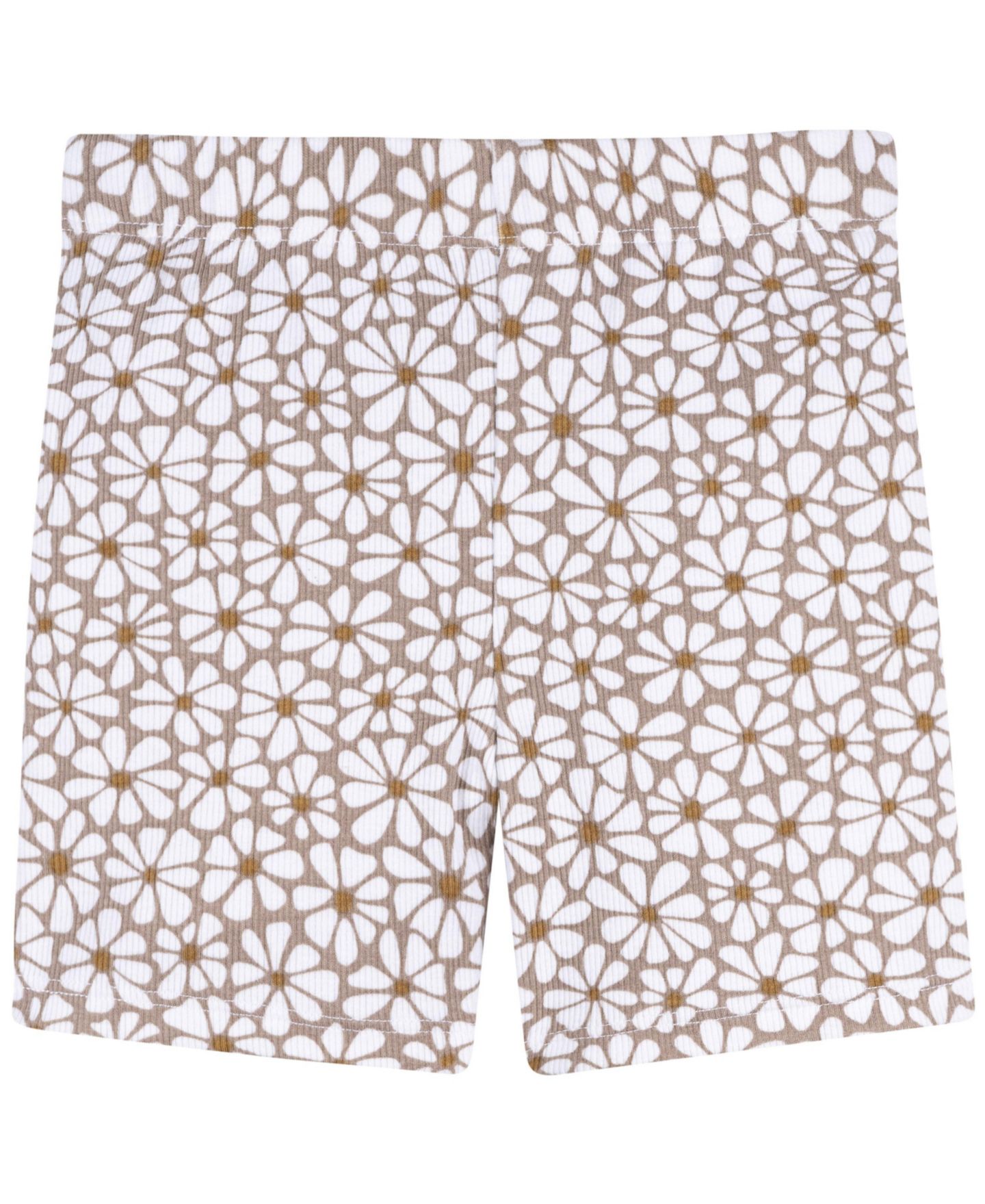 Комплект Gerber 3-Piece T-Shirts and Shorts для девочек-малышей, цвет: Daisy Sunshine — фото 3