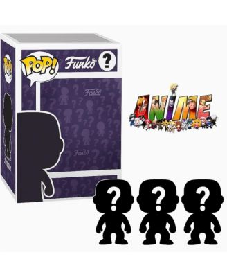 Set of 3 Surprise Mystery Anime Pop! Randomly Selected