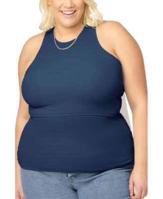 Women's Maternity Ribbed Racerback Nursing Tank