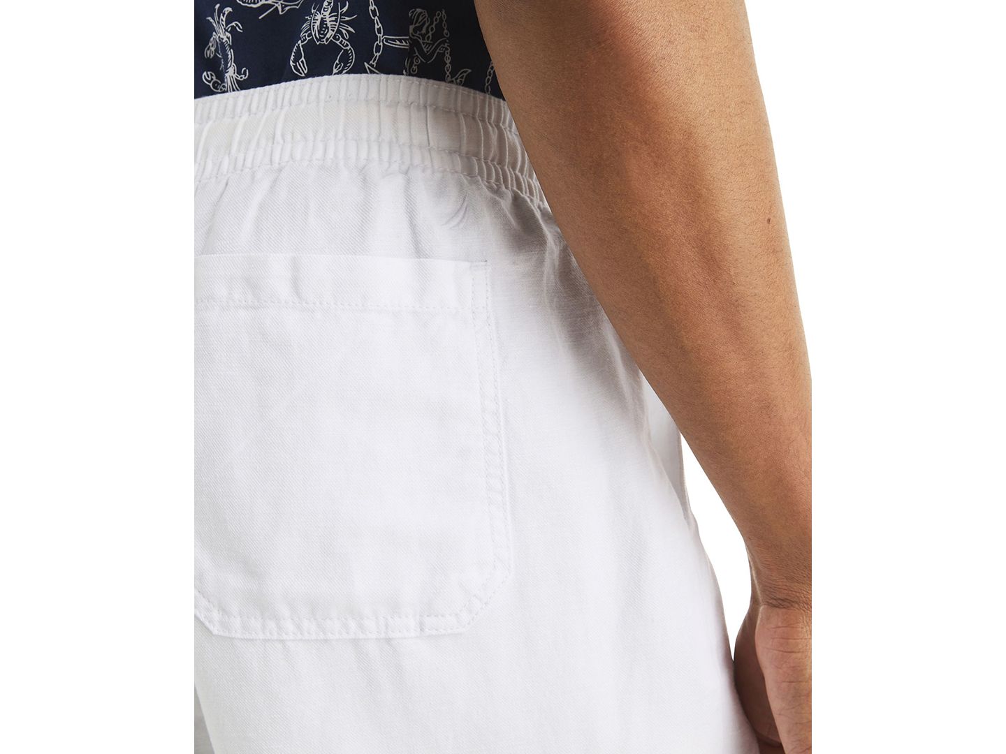 Мужские шорты Nautica 7" Classic Pull-On, цвет: Яркий белый — фото 3