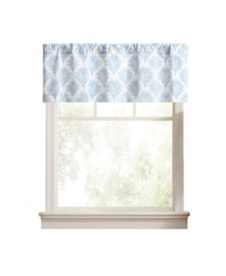Palmetto Cotton Tailored Rod Pocket Valance