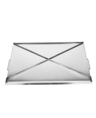 Inch Stainless Steel Griddle Plate for Gas Grill with Handles