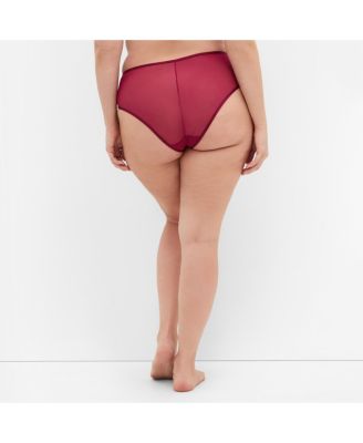 Women's Poppy Hi Waist Cheeky Brief