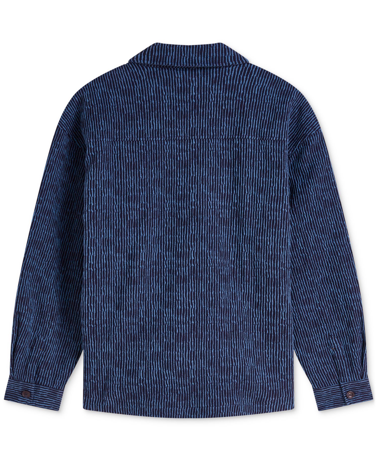 Men's Jacquard Stripe Overshirt