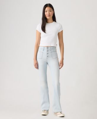 Women's 726 Patch Pocket High-Rise Slim Fit Flare Jeans