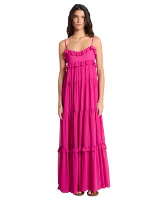 Women's Sleeveless Tiered Maxi Dress