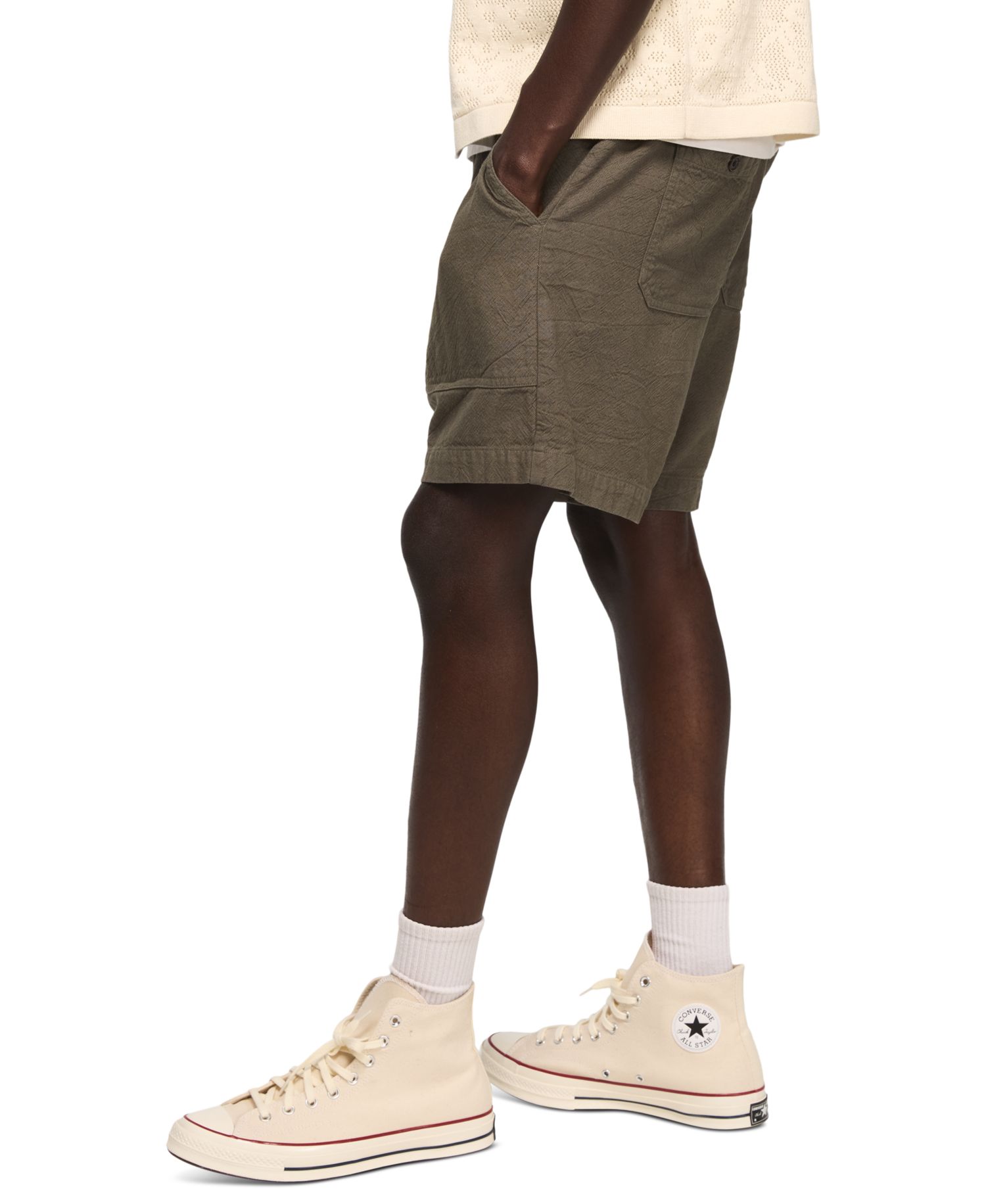 Men's 9" Textured Casual Shorts