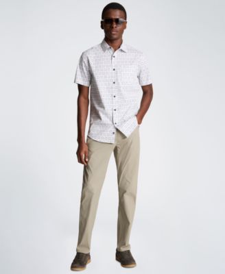 Men's Short-Sleeve Slim-Fit Shirt