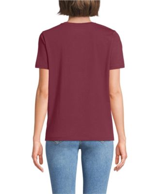 Women's Relaxed Supima Cotton V-Neck T-Shirt