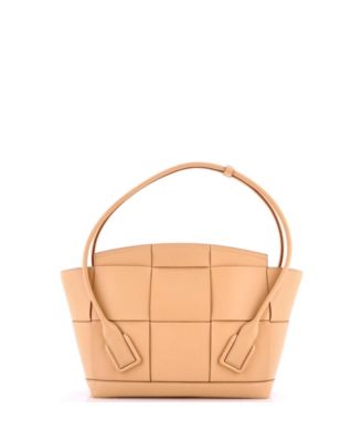 Medium Arco Bag Maxi Intrecciato Leather