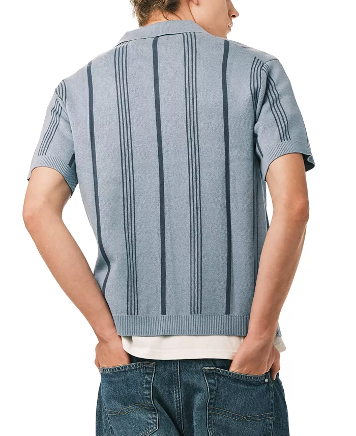 Men's Waldir Short-Sleeve Sweater - thumbnail 4