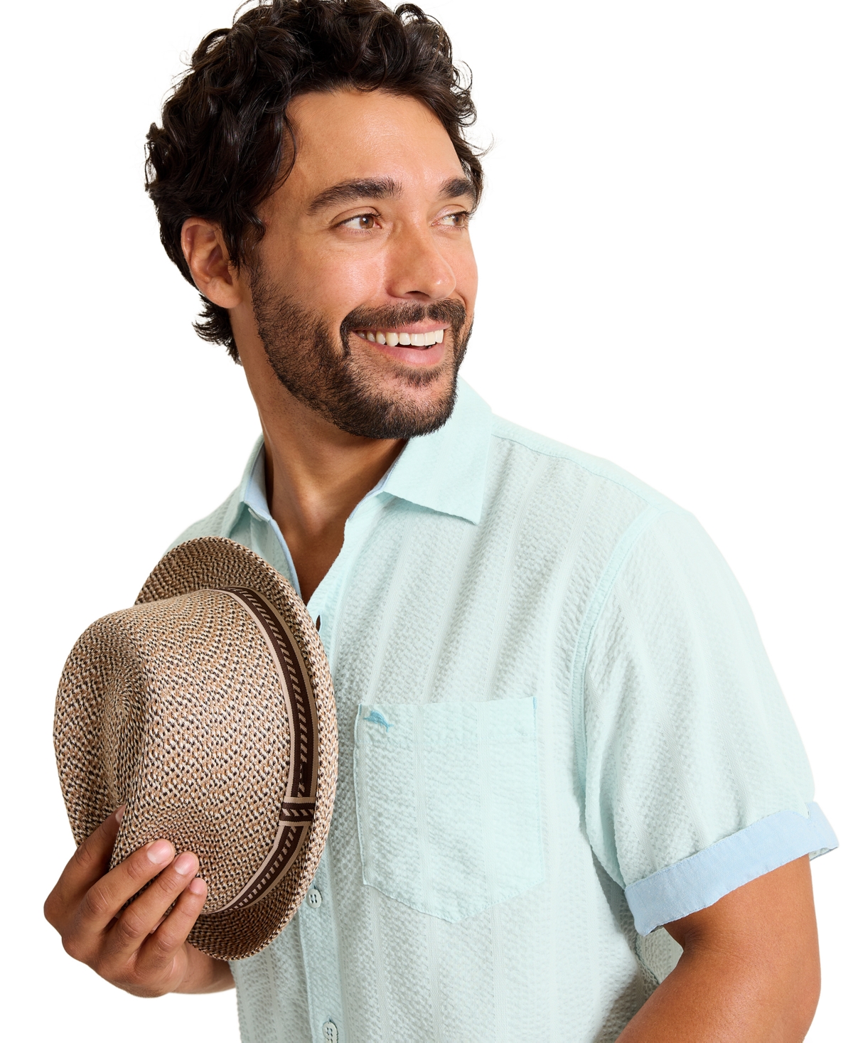Tommy Bahama Men's Nova Wave Stripe Shirt