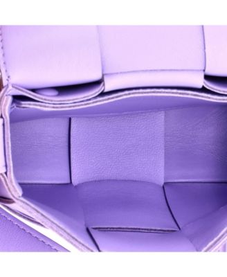 Candy Cassette Crossbody Bag Maxi Intrecciato Leather