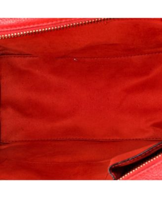 Micro Luggage Bag Smooth Leather