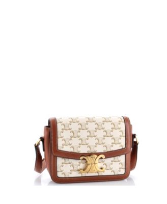 Teen Triomphe Shoulder Bag Triomphe Coated Canvas