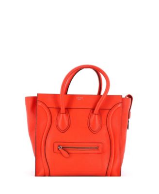 Mini Luggage Bag Grainy Leather