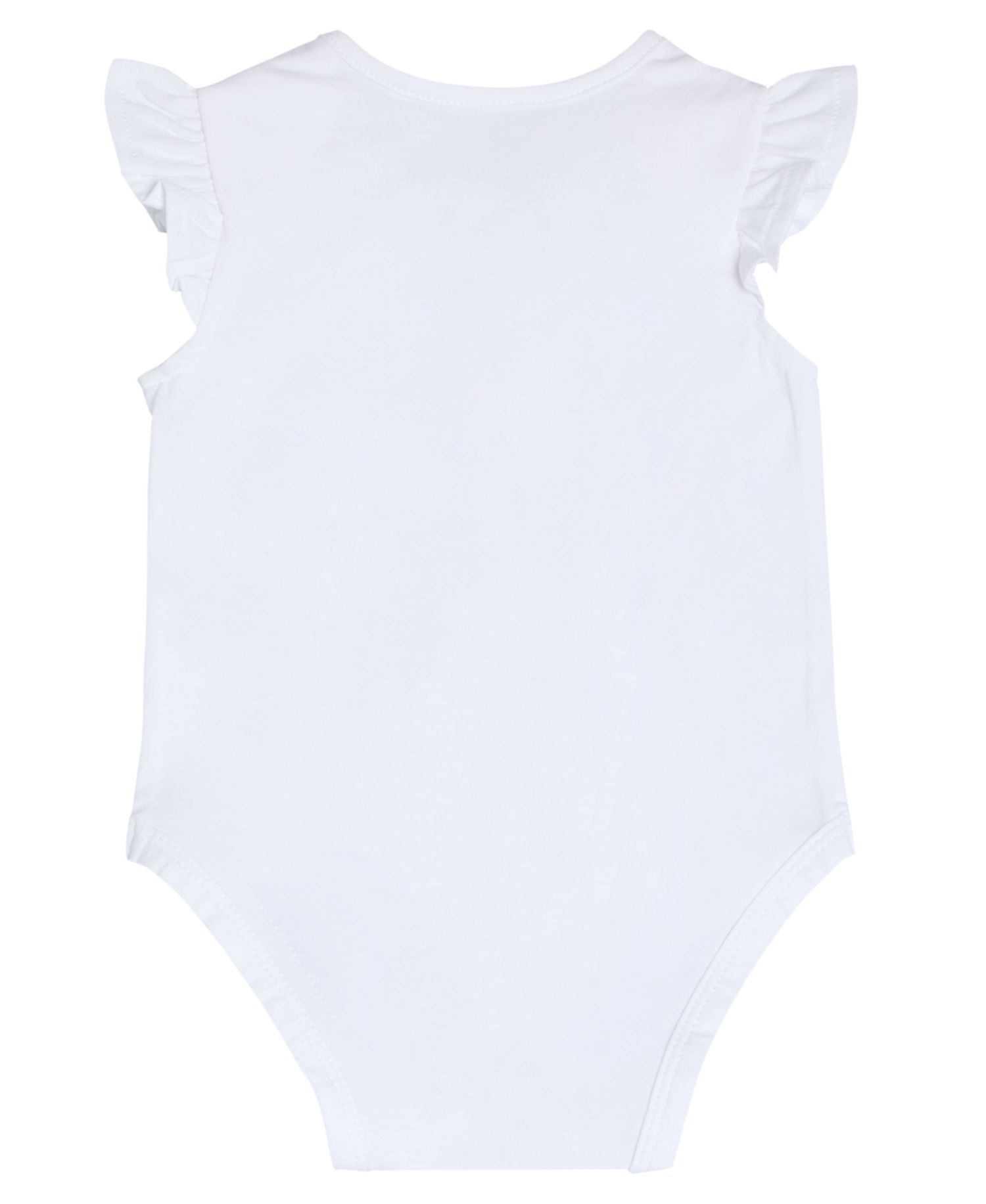 Baby Girls' Short Sleeve Bodysuit and Poplin Yarn Dye Stripe Skirtall, 2-Piece Set