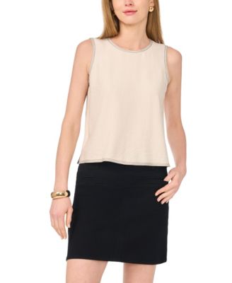 Women's Stitch Sleeveless Top