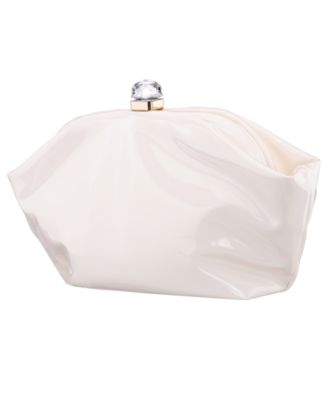 Lyric Soft Metallic Small Clutch Handbag