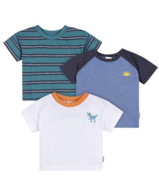 Toddler Boys Short Sleeve T-Shirts, 3-Pack