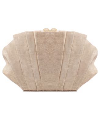 Reef Shell Minaudiere Small Clutch Handbag