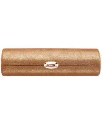 Xandra Barrel Minaudiere Small Clutch Handbag