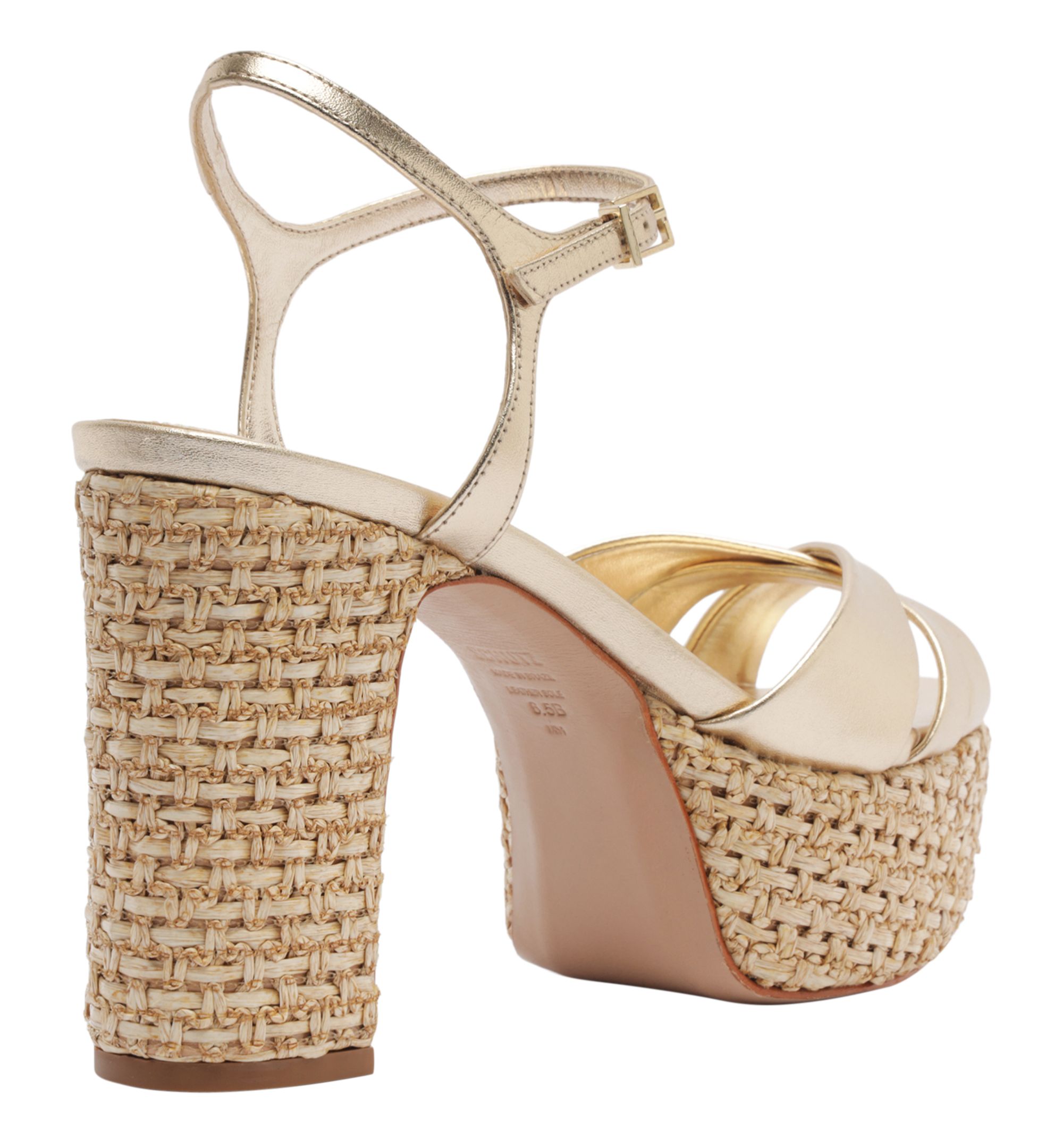 Women's Keefa Raffia Round Toe Sandals — Image 9