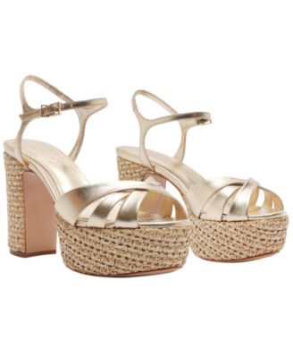 Women's Keefa Raffia Round Toe Sandals