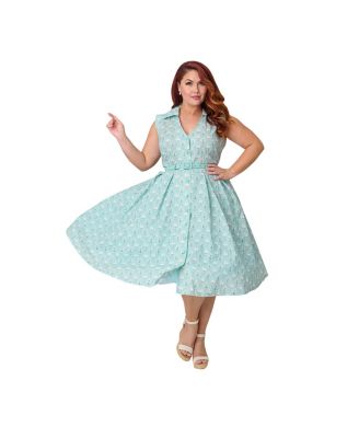 Plus Size Shirt Swing Dress