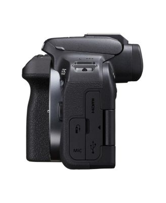 EOS R10 Mirrorless Camera with RF-S 18-45mm f/4.5-6.3 IS STM Lens, Bundle with Memory Card, Shoulder Bag, 49mm Filter Kit and Cleaning Kit