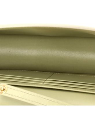 Margo Triomphe Wallet on Chain Leather