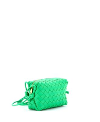 Mini Loop Crossbody Bag Intrecciato Nappa