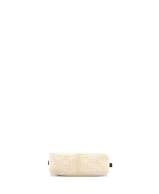 Small Vintage Pocket Shoulder Bag Zucca Canvas