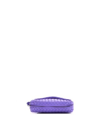 Small Expandable Chain Crossbody Bag Intrecciato Nappa