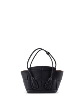 Small Arco Bag Maxi Intrecciato Leather