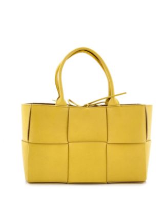 Small Arco Tote Maxi Intrecciato Leather