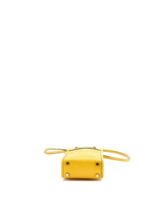 Mini Sunshine Shopper Tote Leather