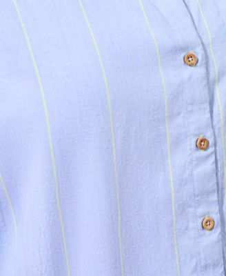 Women's Yarn Dye Stripe Button Shirt