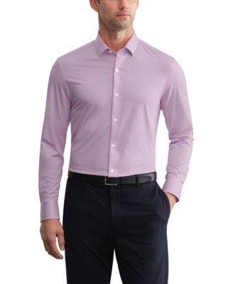Men's Long-Sleeve Athletic Fit Dress Shirt