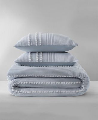 Anslee Stripe 3-Pc. Comforter Set, King