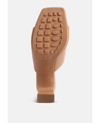 Womens Cannes Slim Block Heel Sandals