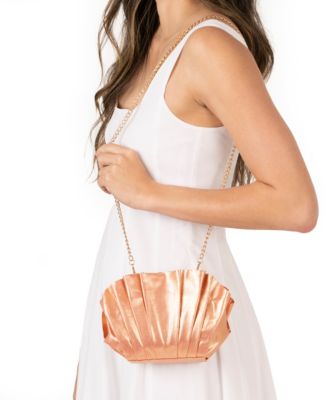 Reef Shell Minaudiere Small Clutch Handbag