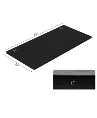 Universal Tabletop for Standard and Standing Desk Frames