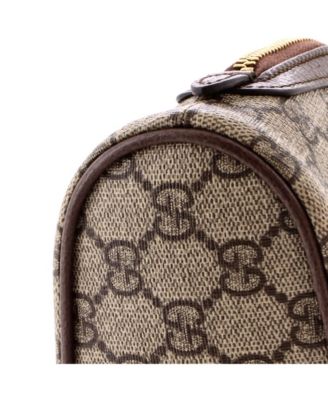 Large Ophidia Cosmetic Case GG Coated Canvas