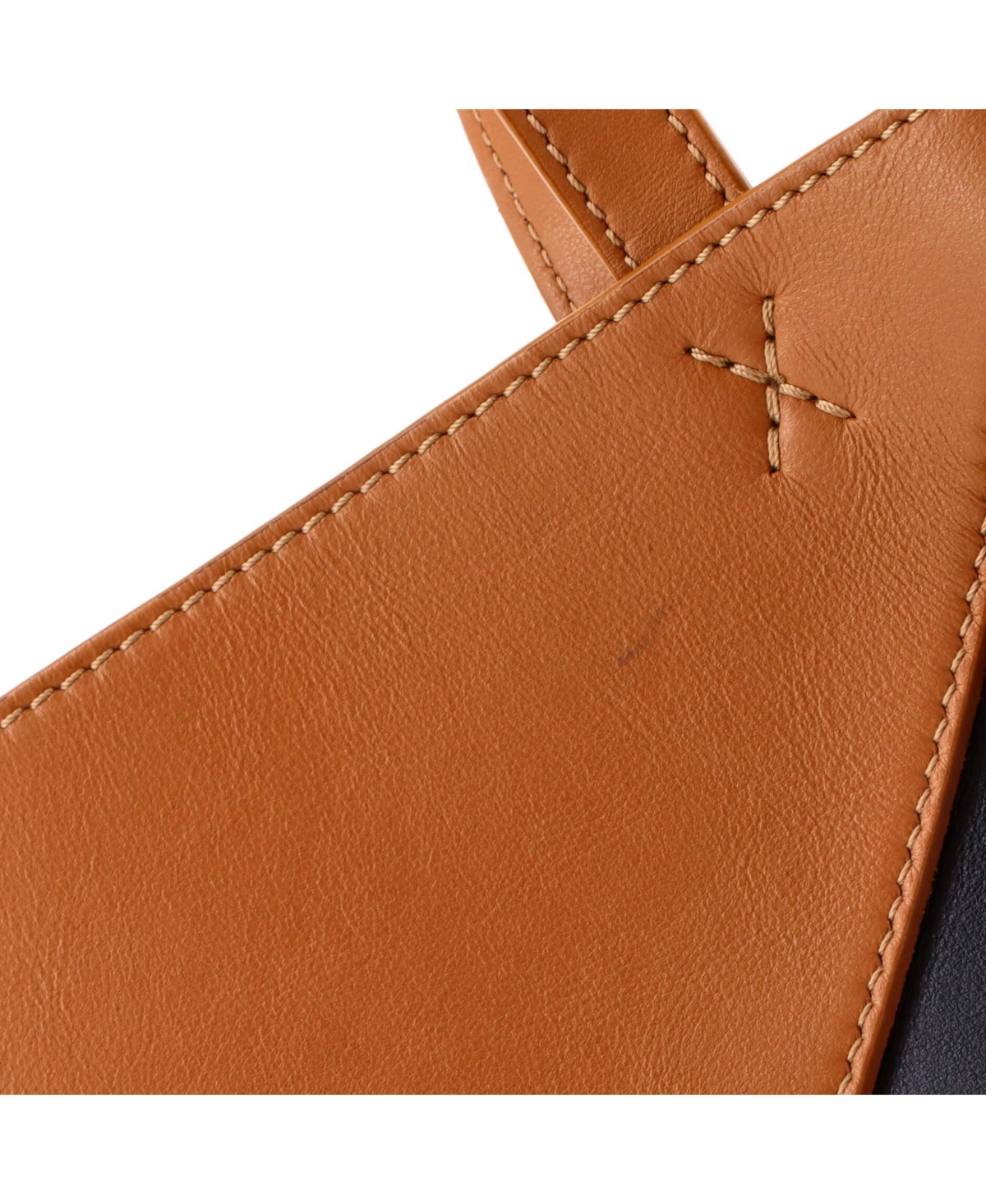 Pre-Owned Loewe Mini Puzzle Fold Tote Leather