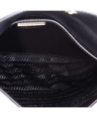 Small Cleo Flap Shoulder Bag Spazzolato Leather