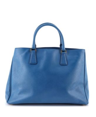 Large Lux Open Tote Saffiano Leather