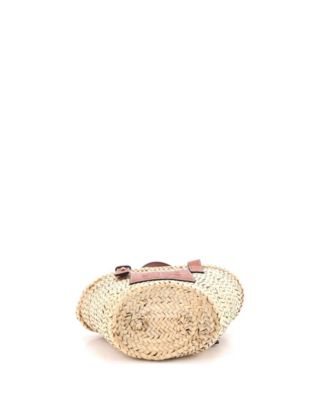 Small Basket Tote Raffia